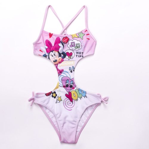 Minnie Mouse dziewczęcy strój kąpielowy - trikini - jasnoróżowy - 116