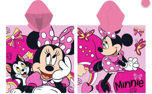 Ponczo Minnie Mouse Disney szybkoschnące - 55x110 cm