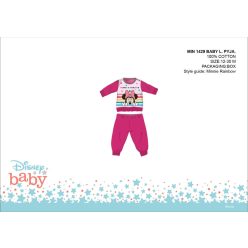   Disney Minnie Mouse bawełniany kombinezon dla niemowląt - kombinezon z dzianiny - różowy - 98