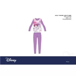 Disney Minnie Mouse damska piżama z dżerseju
