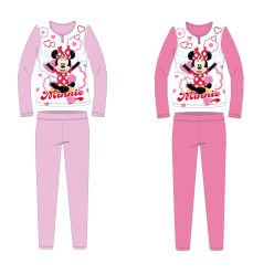  Disney Minnie Mouse koszulka z dresu z bawełny - jasnoróżowa - 122