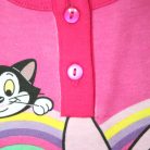 Zimowa bawełniana piżama dziecięca - Myszka Minnie - różowa - 128