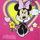 Zimowa bawełniana piżama dziecięca - Myszka Minnie - szara - 110