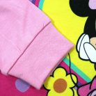 Zimowa bawełniana piżama dziecięca - Myszka Minnie - jasnoróżowa - 110