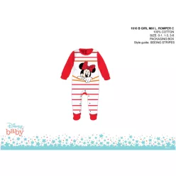 Disney Minnie Mouse pajacyk dla niemowlaka