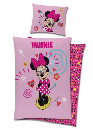 POŚCIEL MINNIE MOUSE 100% BAWEŁNA 140x200 + 70x90
