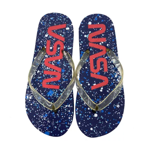 Nasa dziecięce Flip-Flop klapki - Niebieskie - 34/35
