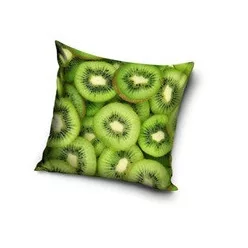Pokrowiec na poduszkę z kiwi 40x40 cm