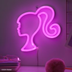 Barbie neonowa lampa LED do zawieszenia na ścianie