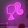 Barbie neonowa lampa LED do zawieszenia na ścianie