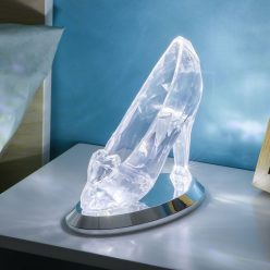 Szklany but Cinderella 3D z oświetleniem nastrój