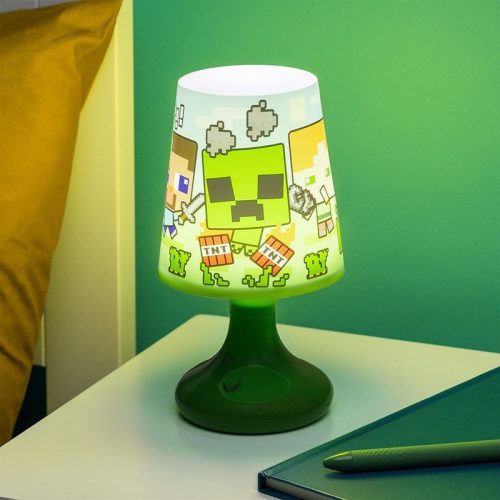 Lampa biurkowa Minecraft zmieniająca kolor