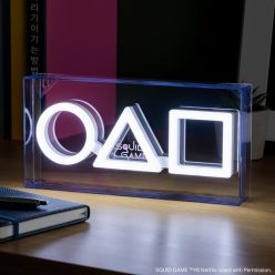   Squid Game neonowa lampa nastrojowa do zawieszenia na ścianie