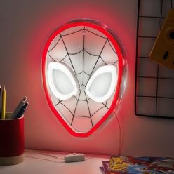   Spider-Man głowa montowana na ścianie oświetlenie LED do tworzenia nastroju