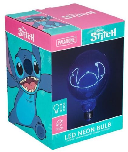 Stitch LED neonowa lampka nastrój w kształcie żarówki