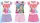 Pizama krótka Disney Princess (3-7 lat)