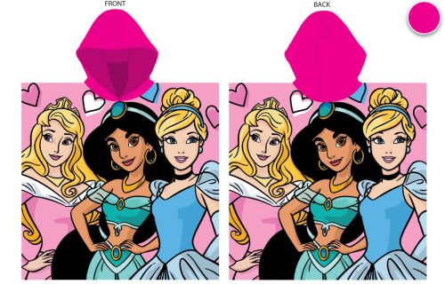 Ponczo Disney Princess 55x110 cm szybkoschnące