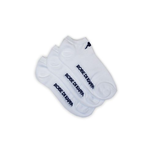 Kappa unisex stopki merceryzowane - 3 pary/opakowanie - bawełniane stopki - czarne - 45-47