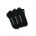 Kappa unisex stopki merceryzowane - 3 pary/opakowanie - bawełniane stopki - czarne - 39-41