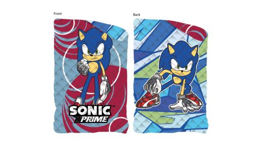 Sonic jeż dwustronny koc, narzuta - 170 x 260 cm
