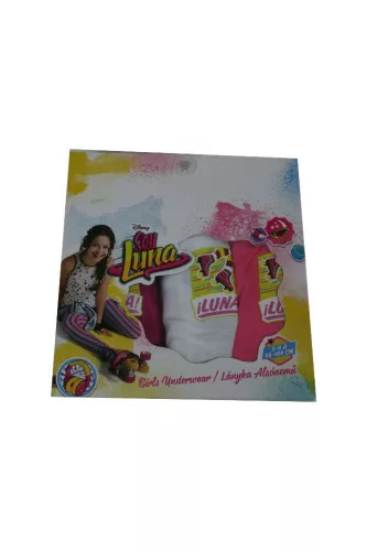 Bawełniane majtki dziewczęce - 3 sztuki - Soy Luna - 110-116