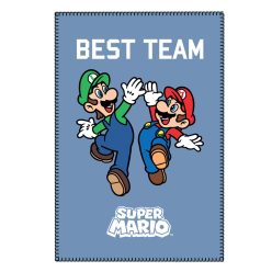 Super Mario koc polarowy - 100 x 150 cm - 1