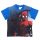 Spiderman chłopięca koszulka z krótkim rękawem - koszulka z bawełny - szara_116