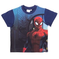   Spiderman chłopięca koszulka z krótkim rękawem - koszulka z bawełny - szara_98