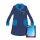 Dziecięcy szlafrok - koralowy - Spiderman - 116 - granatowy