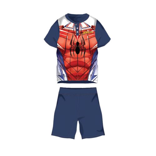 Letnia krótka piżama z bawełny dla dzieci - Spiderman - czerwony - 104