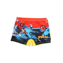   Spiderman kąpielówki bokserki dla chłopców - z napisem Spiderman - żółte - 98