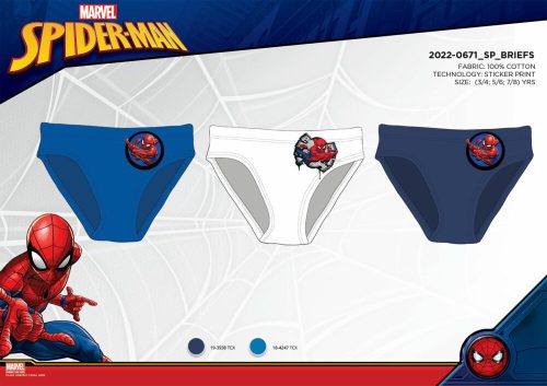 3 sztuki chłopięce bawełniane spodnie - Spiderman