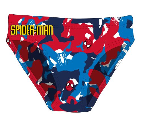 Spiderman chłopięce kąpielówki dolne - czerwono-średnio-niebieskie-ciemnoniebieskie - 116