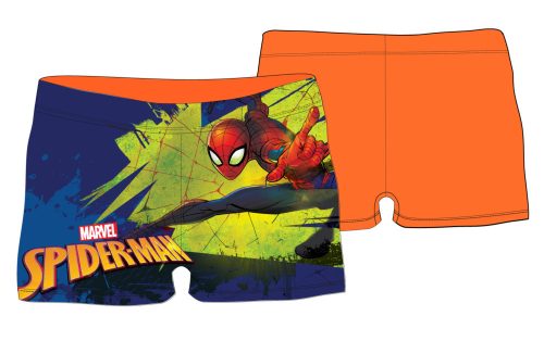 Spider-Man chłopiec kąpielowy szorty - uv pomarańczowy - 104