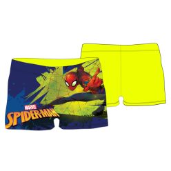 Spider-Man chłopiec kąpielowy szorty - uv żółty - 122