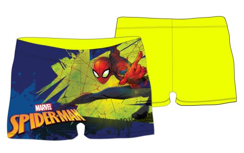 Spider-Man chłopiec kąpielowy szorty - uv żółty - 122