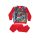 Zimowa piżama flanelowa dla dzieci - Spiderman - czerwony - 122