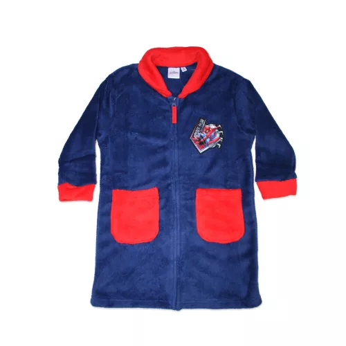 Dziecięcy kocyk - Coral - Spider-Man - ciemnoniebieski - 98
