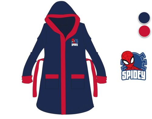 Spider-Man kocyk z kapturem z bawełny dla dzieci