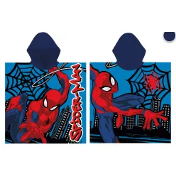 Ponczo Spider-Man szybkoschnące - 55x110 cm