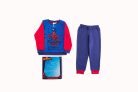 Gruba bawełniana piżama dziecięca - Spiderman - ciemnoniebiesko-czerwony - 98