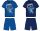 Disney Stitch bawełniany letni zestaw - koszulka-szorty - granatowy - 98
