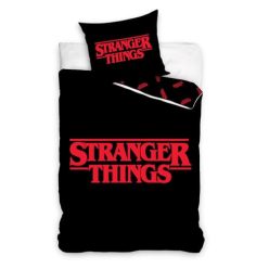   STRANGER THINGS Komplet pościeli 100% bawełna 140x200 + 70x90