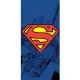 Ręcznik plażowy dla dzieci Superman - 100% bawełna - 70x140 cm - granatowy