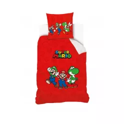 SUPER MARIO ágyneműhuzat 140x200+70x90