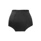 Damska bielizna plus size - kształtująca sylwetkę - z dodatkowym podparciem z przodu - czarna - 50