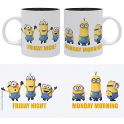 MINIONS bögre 320ml Friday vs Monday