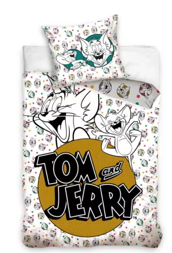 TOM AND JERRY pościel 100% bawełna 140x200 + 70x90