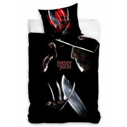   Pościel FREDDY VS JASON WARNER BROS 100% bawełna 140x200 + 70x90