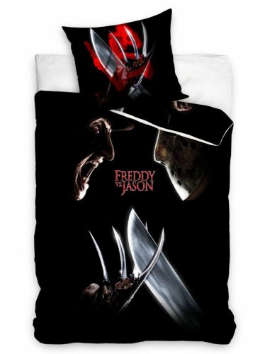 Pościel FREDDY VS JASON WARNER BROS 100% bawełna 140x200 + 70x90